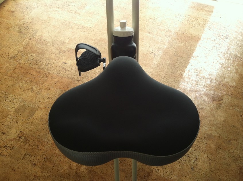 FitDesk bike seat