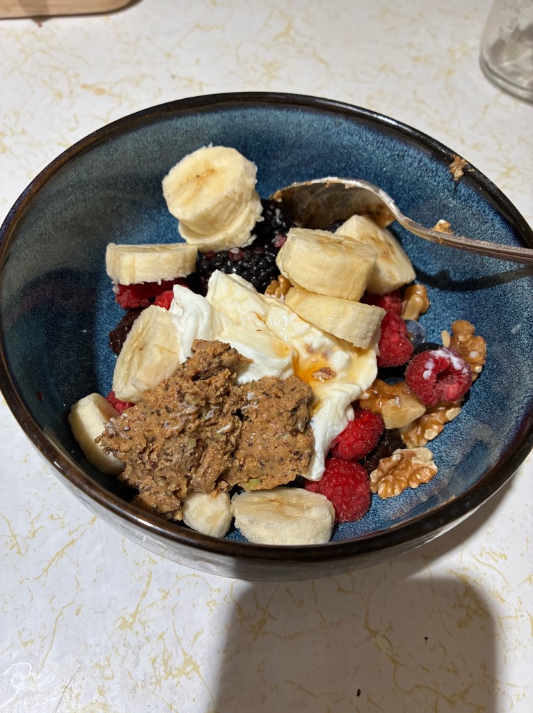 This is what I add to the oatmeal base. 